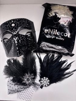 Halloween Mask, Wig and Hair Decor