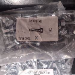 Hex Self Drill Screws #14- 1"  QTY (1350) 