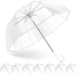 Clear Bubble Umbrella Wedding, High-Visibility Umbrellas #3829UK2
