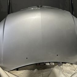 Silver Car Hood Chrysler Pacifica