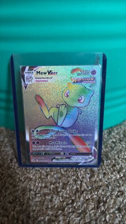 2021 268/264 Mew VMAX Pokémon card