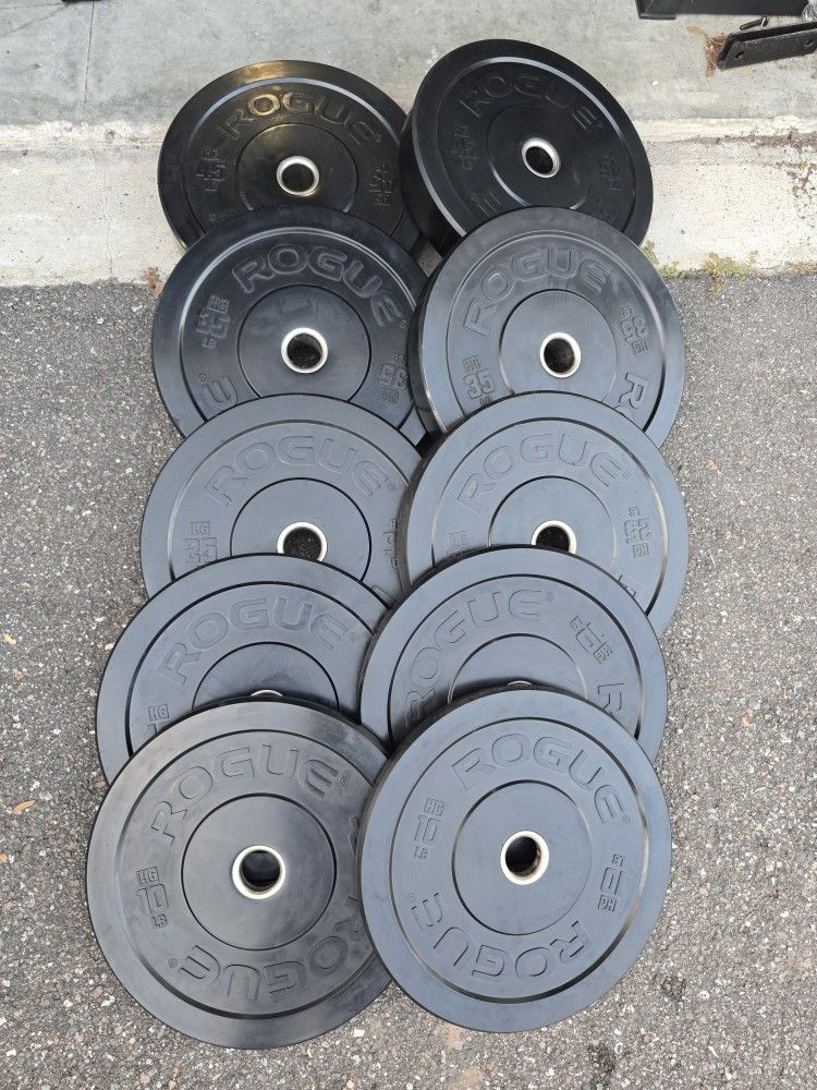 Weight Rogue Bumper Plates