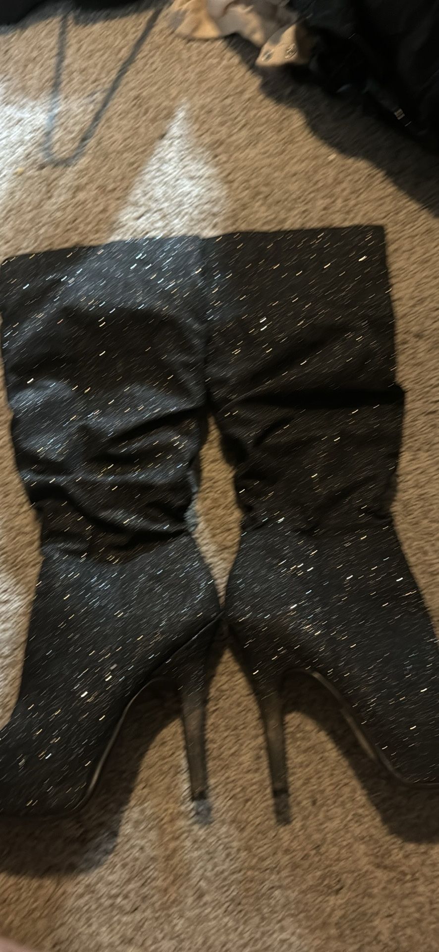 Glitter Boots