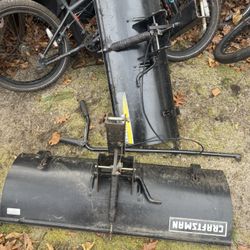 Plows For Mowers With Brackets