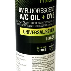 Tracerline UV Fluorescent AC Oil Plus Dye Co-Solvent Free Model Number TP100ED-8