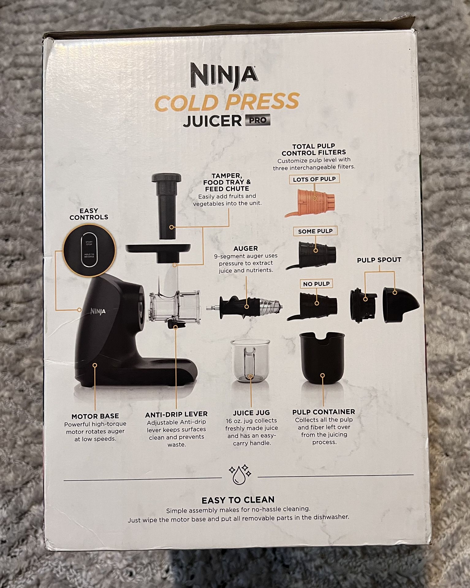 NINJA COLD PRESS JUICER PRO for Sale in Baldwin Hills, CA - OfferUp