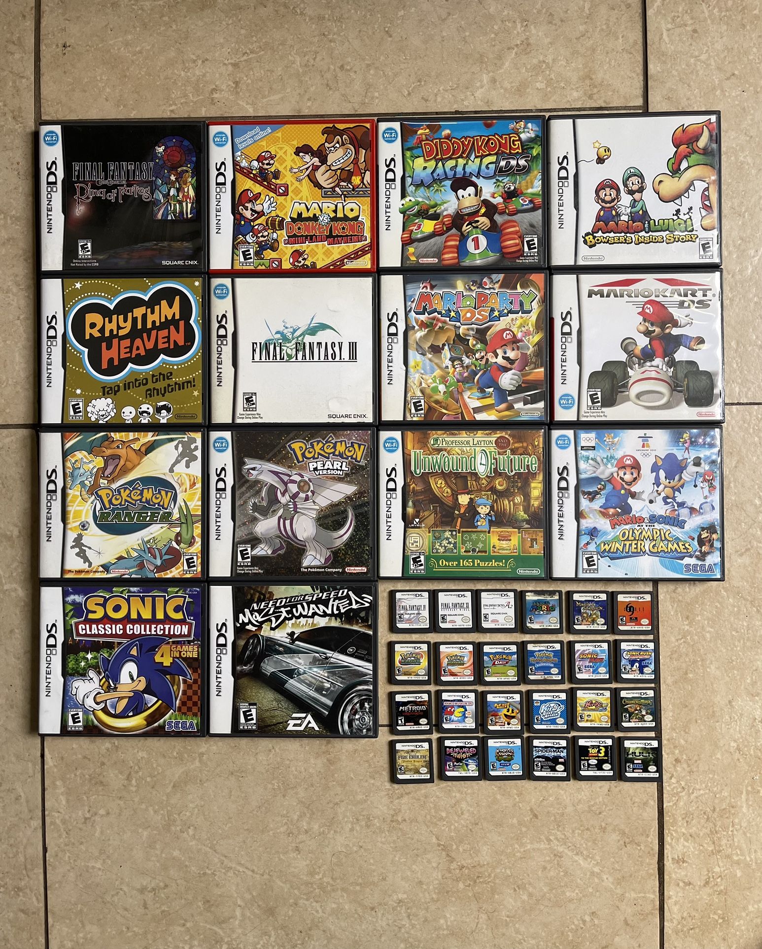 Nintendo Ds Games Authentic