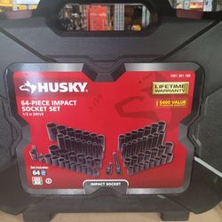 Husky64 Piece Impact Socket Set