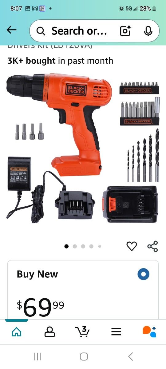 Black Decker Drill