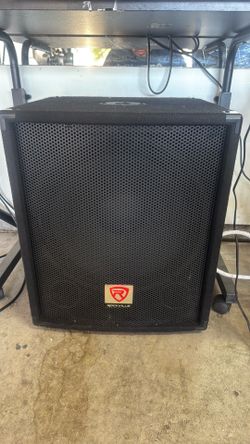 15" sub