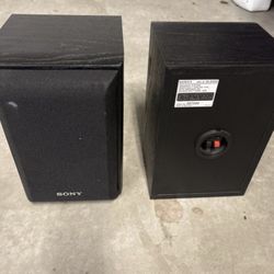 Sony Bookshelf Speakers (x2)