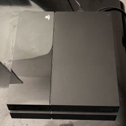 PS4 500GB with Grey Controller + 5 Games: Last of Us, Resident Evil, Kingdom Hearts, Demon Slayer,
