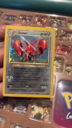 Scizor Holo Pokémon Trading Card