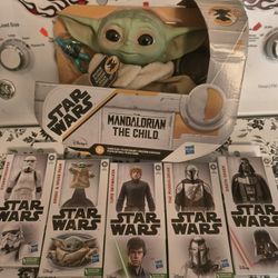 Disney Star Wars Baby Yoda The Mandalorian Talking With Figures