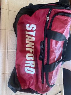 Stanford Duffel Bag Red and Black