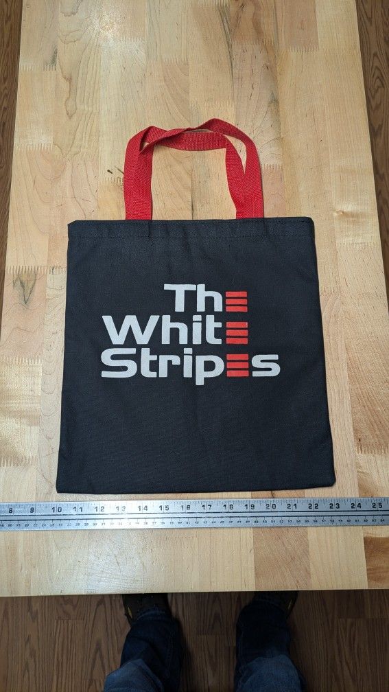 The White Stripes Tote Bag