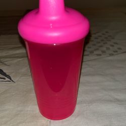 pink toddler sippy Cup
