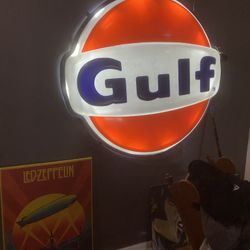 Vintage Gulf Sign