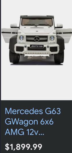 AMG kids electric car