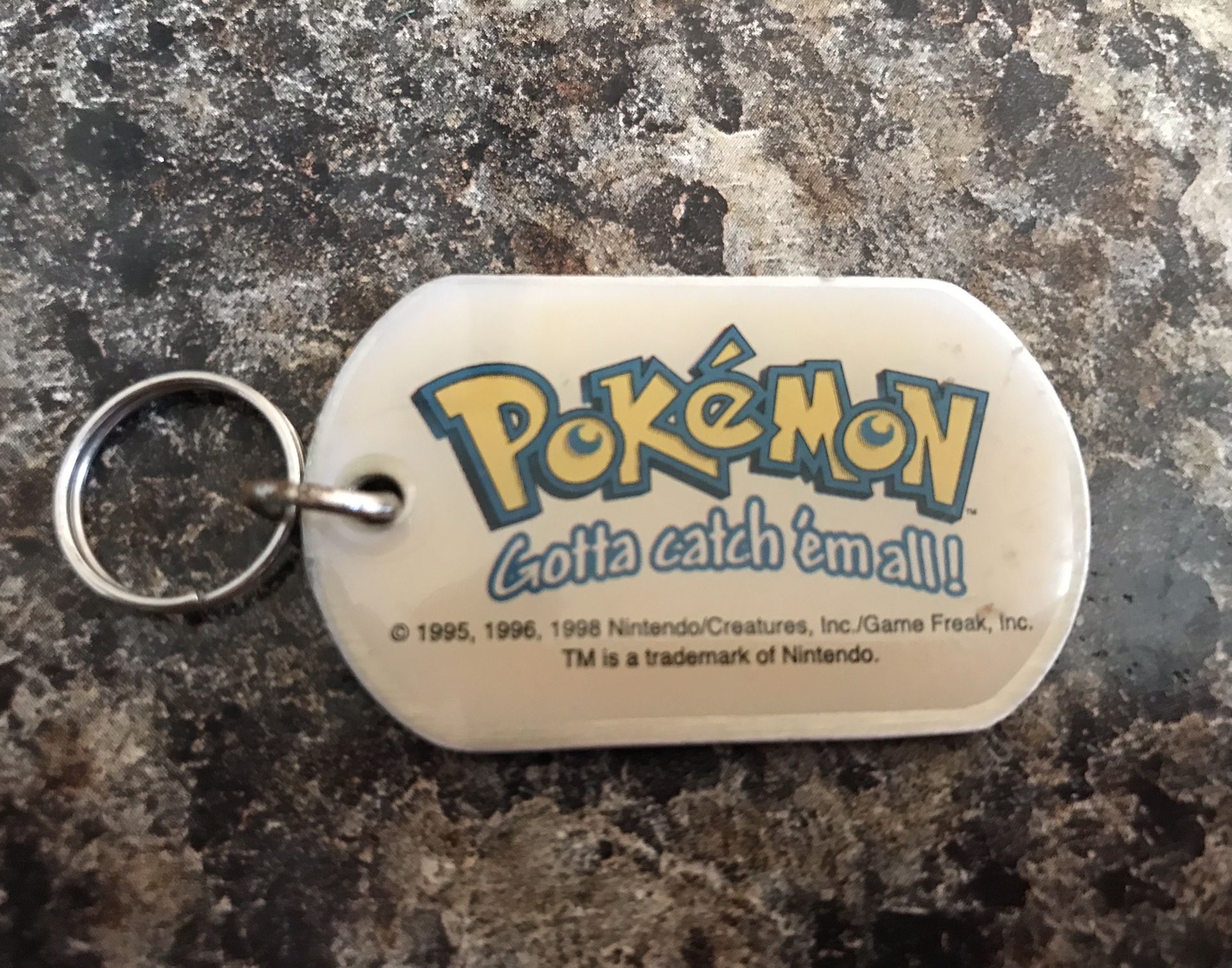 Original 90s Pokémon Charizard Key Chain Great Condition