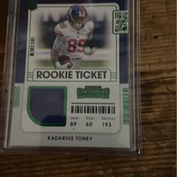 Ladarius Toney Rookie Ticket Card  Thumbnail
