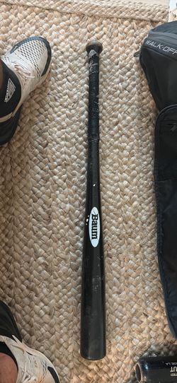 Baum White Sticker Wood Composite Bat – 32”