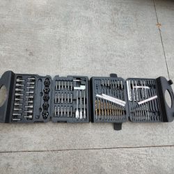 Complete Drill Bit Set And Compact Carry Case