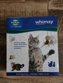Whimsy Automatic Cat Toy Brand New
