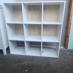 Cube Shelf (Used in garage)