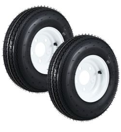 Garvee 4.80-8 Trailer Tire and Wheel Set of 2