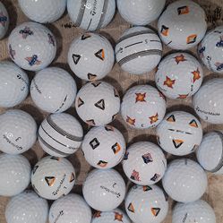 30 + 10 extra Taylormade TP5 mixed pattern golf balls