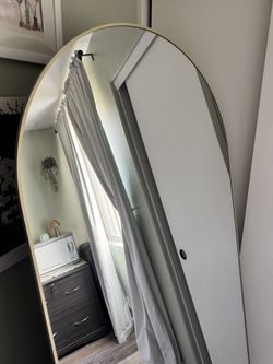 Full Length Gold Mirror