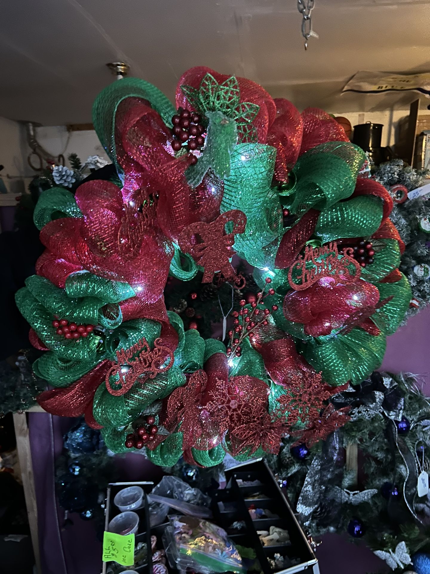 Christmas Mesh Wreaths