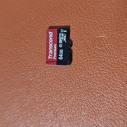 Transcend Premium Ultra High Speed Micro SD Card 64gb
