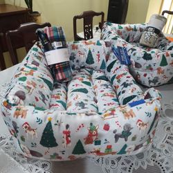 Camita Nueva Para Mascotas Mediana O Grande Viene Con Su Cobijita Extra En Rialto California