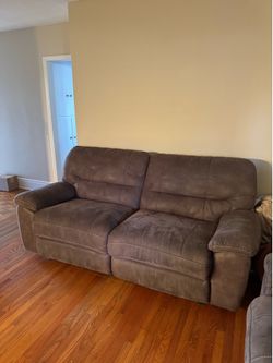 Couch Recliner Set