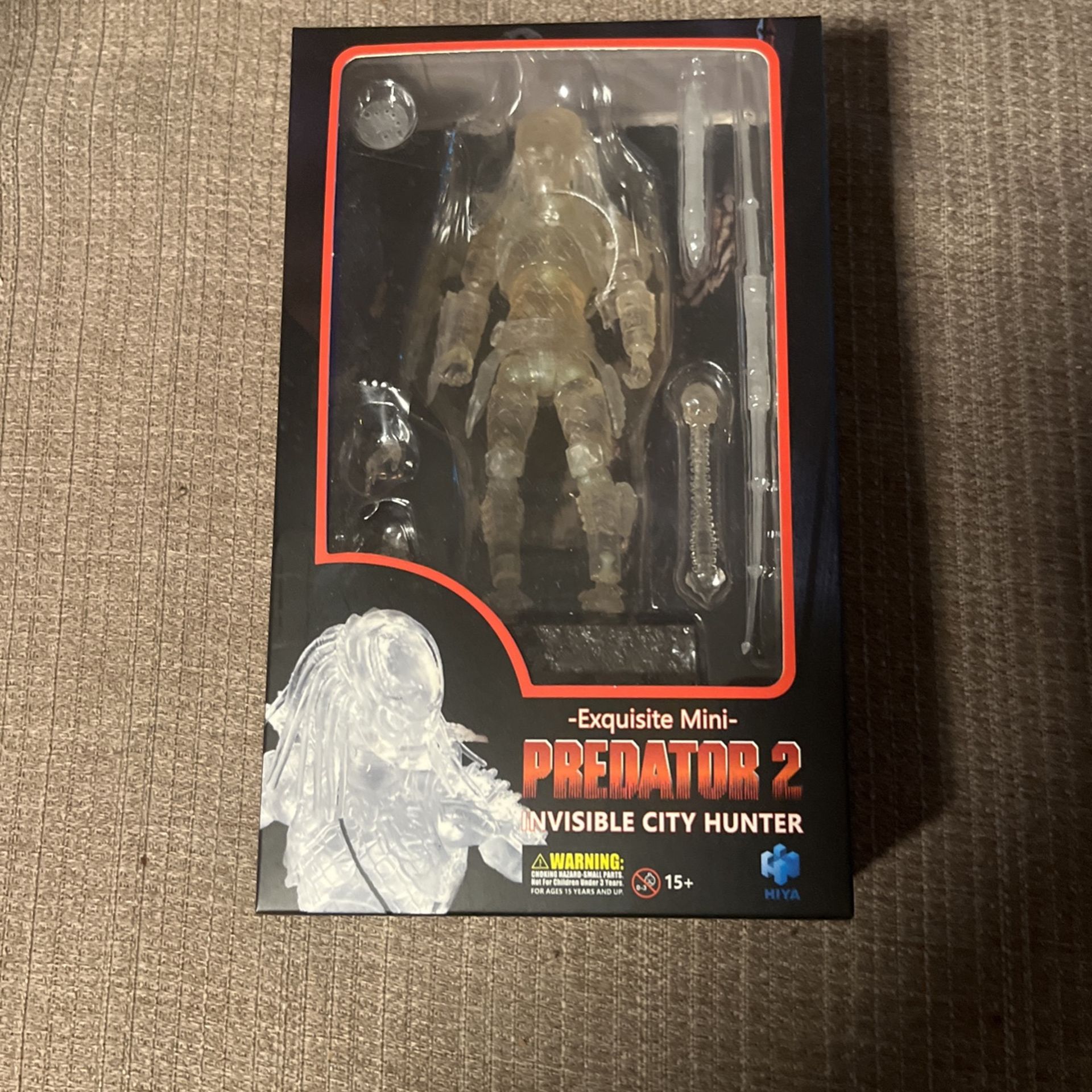 Hiya Toys Predator 2 Invisible City Hunter