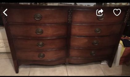 Antique Six Drawer Dresser