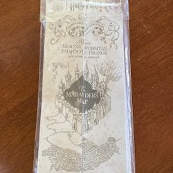 Harry Potter Marauders Map New Sealed $10