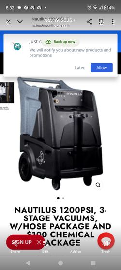 Carpet cleaner industrial heavy duty (picture is the new item)