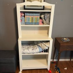 White Bookshelf