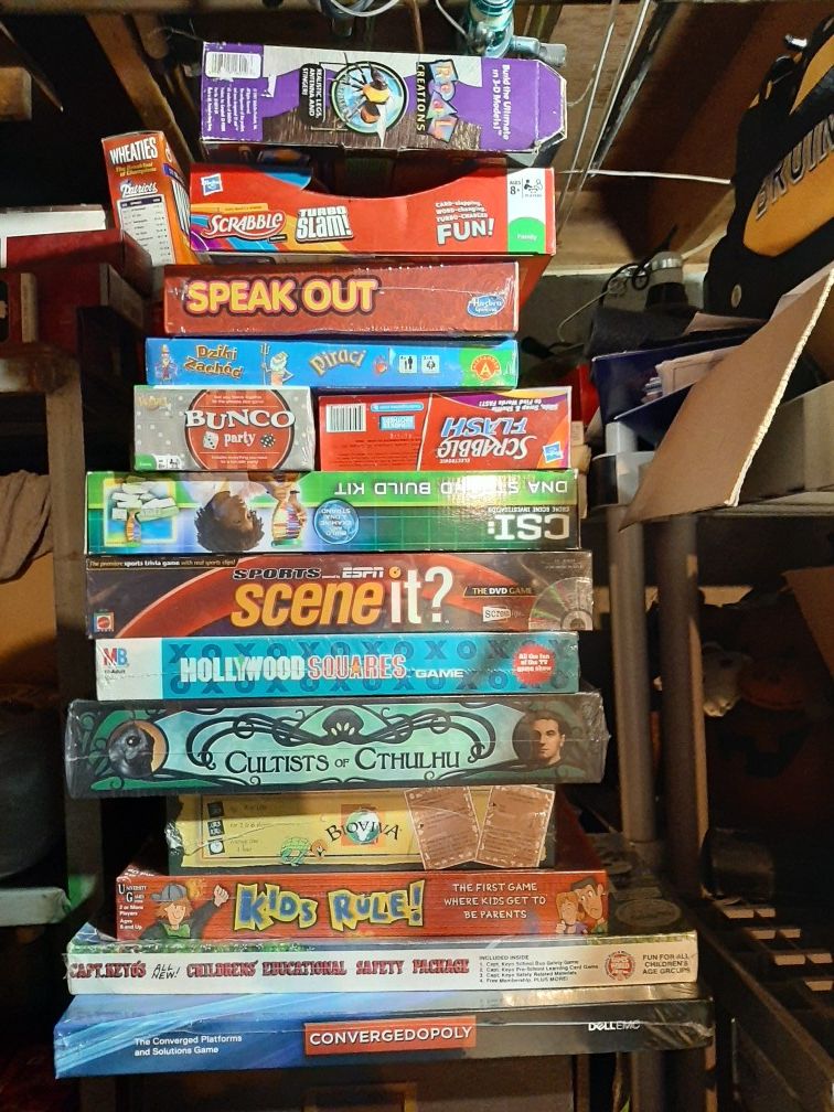 New board game lot - 14 in total