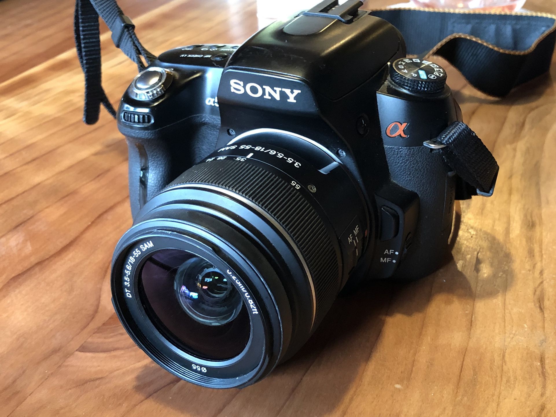 DSLR Camera Sony Alpha 500