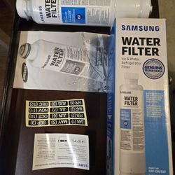New in Box Sealed Genuine Samsung Water Filter for Refrigerator 