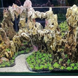 Aquarium Fish Tank Dragon Stone Ohko