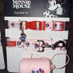 Minnie Mouse Dog Walk Set 