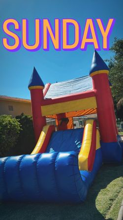 Waterslide Dryslide Pool Combo