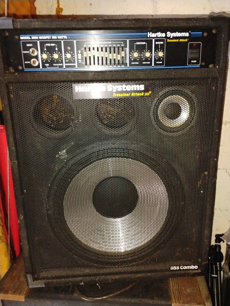 Hartke Systems Transient Attack Amplifier And Equilizer Hu