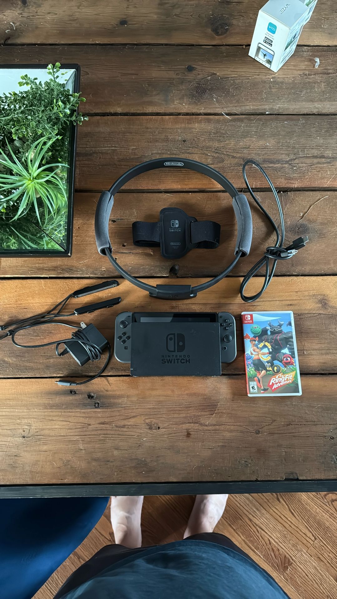 Nintendo Switch With RingFit Adventure