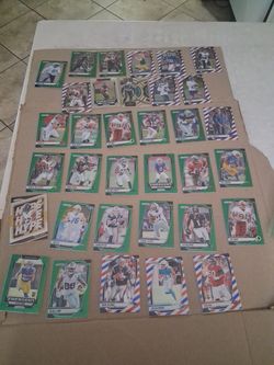Nfl prism card lot